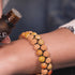 Koriander Ozeanischer Jaspis | Rotguss | Lavastein-Diffusor-Armband